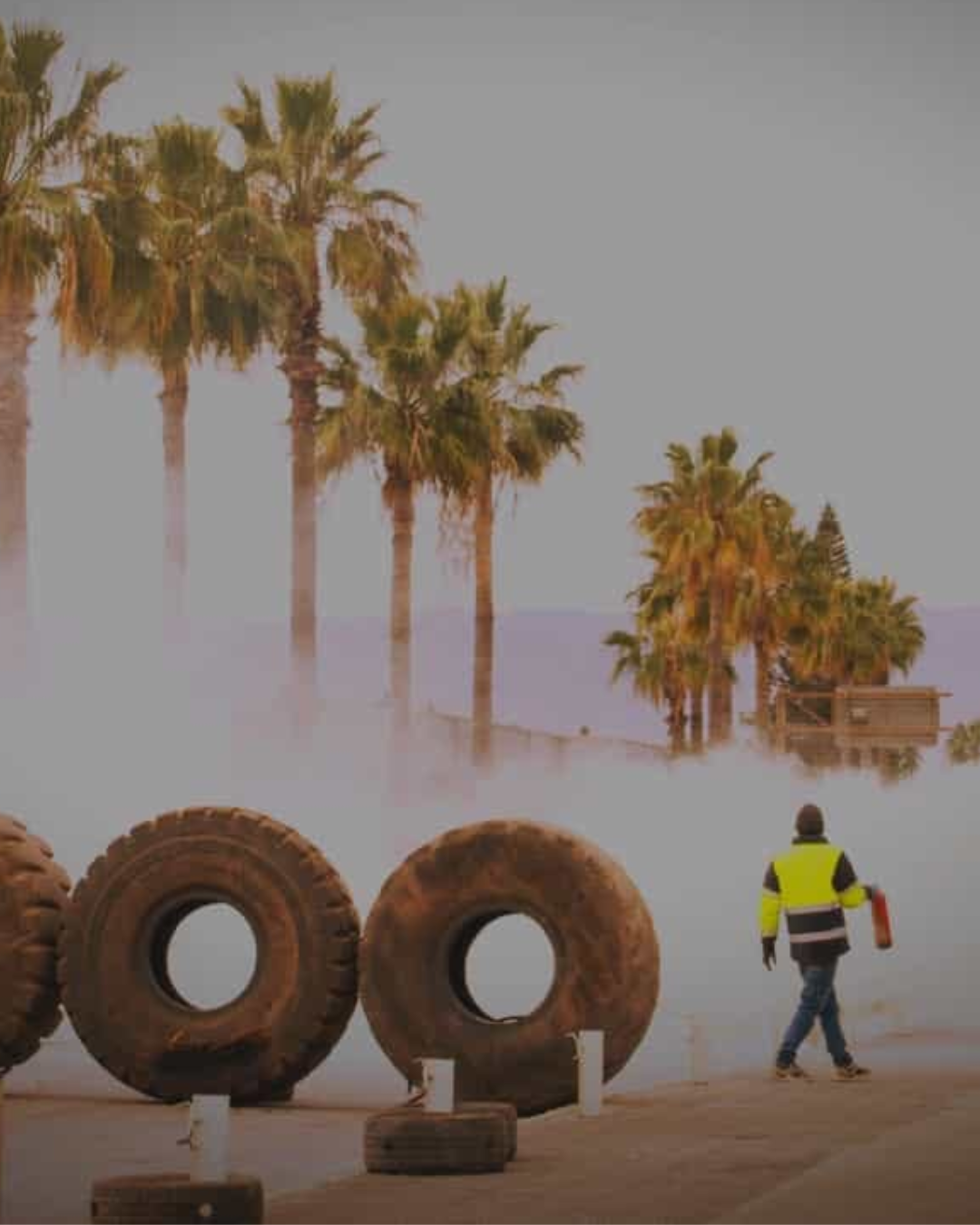 Protesta de la plantilla de Acerinox durante la huelga de 2024